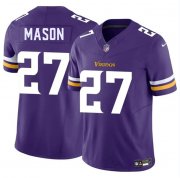 Cheap Men's Minnesota Vikings #27 Jordan Mason Purple 2025 F.U.S.E. Vapor Untouchable Limited Football Stitched Jersey