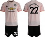 Wholesale Cheap Manchester United #22 Mkhitaryan Away Soccer Club Jersey