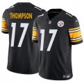 Men's Pittsburgh Steelers #17 Skylar Thompson Black 2025 F.U.S.E. Vapor Untouchable Limited Football Stitched Jersey Cheap Wholesale