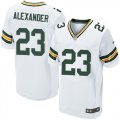 Wholesale Cheap Nike Packers #23 Jaire Alexander White Men's Stitched NFL Elite Jersey