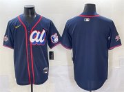 Cheap Men's American League Baltimore Orioles Blank Navy 2025 All-Star Edition Limited Stitched Baseball Jersey