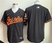 Men's Baltimore Orioles Blank Black 2025 Alternate Limited Stitched Baseball Jersey Cheap Wholesale