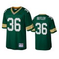 Men's Green Bay Packers #36 LeRoy Butler Mitchell & Ness 1996 Throwback Green Jersey Cheap Wholesale