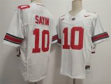 Men's Ohio State Buckeyes #10 Julian Sayin White 2025 F.U.S.E. Limited Stitched Jersey Cheap Wholesale