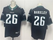 Men's Philadelphia Eagles #26 Saquon Barkley Black 2024 New Vapor Untouchable Limited Football Stitched Jersey Cheap Wholesale