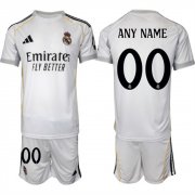 Cheap Men's Real Madrid Custom 25-26 White Home Soccer Jersey Suit