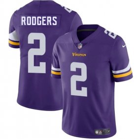 Men\'s Minnesota Vikings #2 Isaiah Rodgers Purple 2025 Vapor Limited Football Stitched Jersey Cheap