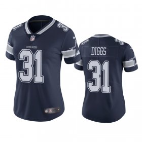 Wholesale Cheap Women\'s Dallas Cowboys #31 Trevon Diggs Navy Vapor Untouchable Limited Jersey
