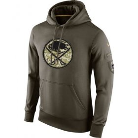 Wholesale Cheap Men\'s Buffalo Sabres Nike Salute To Service NHL Hoodie