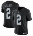 Cheap Men's Las Vegas Raiders #2 Ashton Jeanty Black 2025 Draft Vapor Untouchable Limited Football Stitched Jersey