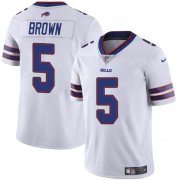Cheap Men's Buffalo Bills #5 Anthony Brown White 2024 Vapor Untouchable Limited Football Stitched Jersey