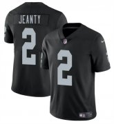Cheap Men's Las Vegas Raiders #2 Ashton Jeanty Black 2025 Draft Vapor Untouchable Limited Football Stitched Jersey