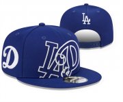 Cheap Los Angeles Dodgers 2025 Stitched Snapback Hats 0015