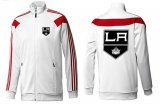 Wholesale Cheap NHL Los Angeles Kings Zip Jackets White-4