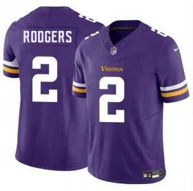Men\'s Minnesota Vikings #2 Isaiah Rodgers Purple 2025 F.U.S.E. Vapor Limited Football Stitched Jersey Cheap