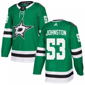 Wholesale Cheap Men\'s Dallas Stars #53 Wyatt Johnston Black 2022-23 Reverse Retro Stitched Jersey