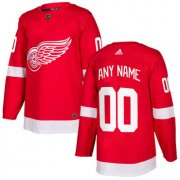 Cheap Custom Men's Detroit Red Wings Red Home 2017-2018 adidas Hockey Stitched NHL Jersey