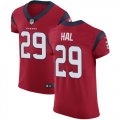 Wholesale Cheap Nike Texans #29 Andre Hal Red Alternate Men's Stitched NFL Vapor Untouchable Elite Jersey