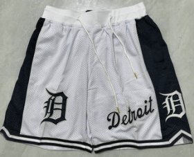 Men\'s Detroit Tigers White Just Don Shorts Shorts