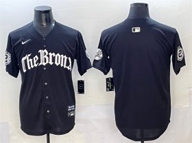 Men\'s New York Yankees Blank Black \'Gothic Legacy Edition\' Vapor Premier Limited Stitched Baseball Jersey