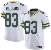 Cheap Men's Green Bay Packers #83 Savion Williams White 2025 Draft Vapor Untouchable Limited Football Stitched Jersey