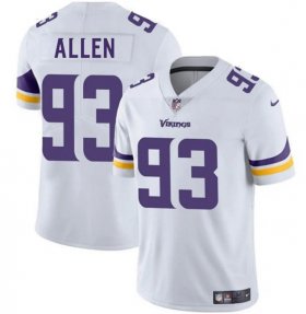 Men\'s Minnesota Vikings #93 Jonathan Allen White 2025 Vapor Limited Football Stitched Jersey Cheap