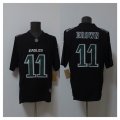 Men's Philadelphia Eagles #11 A.J. Brown Black 2024 F.U.S.E. Vapor Untouchable Limited Football Stitched Jersey Cheap Wholesale