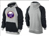 Wholesale Cheap Buffalo Sabres Pullover Hoodie Grey & Black