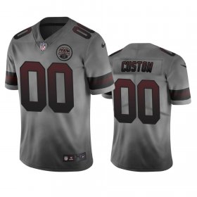 Wholesale Cheap Kansas City Chiefs Custom Smoky Men\'s Nike Vapor Limited City Edition NFL Jersey