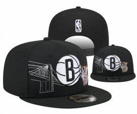 Brooklyn Nets 2024 Stitched Snapback Hats 053 Cheap Wholesale