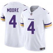 Cheap Men's Minnesota Vikings #4 Rondale Moore White 2025 F.U.S.E. Vapor Untouchable Limited Football Stitched Jersey