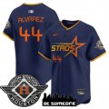 Men's Houston Astros #44 Yordan Alvarez Navy 2025 City Connect Limited Stitched Baseball Jersey Cheap