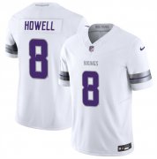 Men's Minnesota Vikings #8 Sam Howell White 2025 F.U.S.E. Winter Warrior Limited Football Stitched Jersey Cheap Wholesale