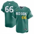 Cheap Men's Boston Red Sox #66 Brayan Bello Green 2025 City Connect Limited Stitched Baseball Jersey