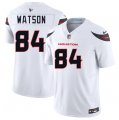 Cheap Men's Houston Texans #84 Justin Watson White 2025 F.U.S.E. Vapor Limited Football Stitched Jersey