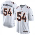 Wholesale Cheap Nike Broncos #54 Brandon Marshall White Men's Stitched NFL Game Event Jersey