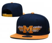 Michigan Wolverines Stitched Snapback Hats 00 Cheap Wholesale