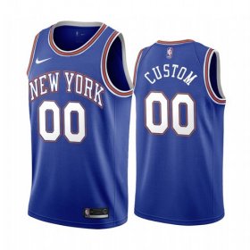 Cheap Nike New York Knicks Custom Navy 2019-20 Statement Edition NBA Jersey