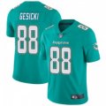 Wholesale Cheap Men's Miami Dolphins #88 Mike Gesicki Limited Aqua Team Color Vapor Untouchable Jersey