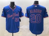 Cheap Men's New York Mets #20 Pete Alonso Royal 2025 Spring Training Stitched Baseball Jersey