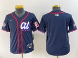 Cheap Women's American League Detroit Tigers Blank Navy 2025 All-Star Edition Limited Stitched Baseball Jersey(Run Small)
