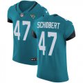 Wholesale Cheap Nike Jaguars #47 Joe Schobert Teal Green Alternate Men's Stitched NFL New Elite Jersey