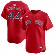 Cheap Men's Boston Red Sox #44 Aroldis Chapman Red 2025 Alternate Limited Stitched Baseball Jersey
