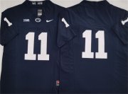 Cheap Men's Penn State Nittany Lions #11 Abdul Carter Navy 2024 F.U.S.E. No Name Stitched Jersey