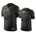 Wholesale Cheap Nike Patriots #26 Sony Michel Black Golden Limited Edition Stitched NFL Jersey