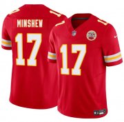 Cheap Men's Kansas City Chiefs #17 Gardner Minshew Red 2025 F.U.S.E. Vapor Untouchable Limited Football Stitched Jersey
