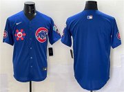 Cheap Men's Chicago Cubs Blank Royal 2025 Tokyo Series Limited Stitched Baseball Jersey