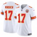 Cheap Men's Kansas City Chiefs #17 Gardner Minshew White 2025 F.U.S.E. Vapor Untouchable Limited Football Stitched Jersey
