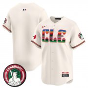 Cheap Men's Cleveland Guardians Blank Cream Mexico Vapor Premier Limited Stitched Baseball Jersey