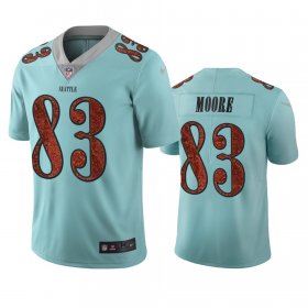 Wholesale Cheap Seattle Seahawks #83 David Moore Light Blue Vapor Limited City Edition NFL Jersey